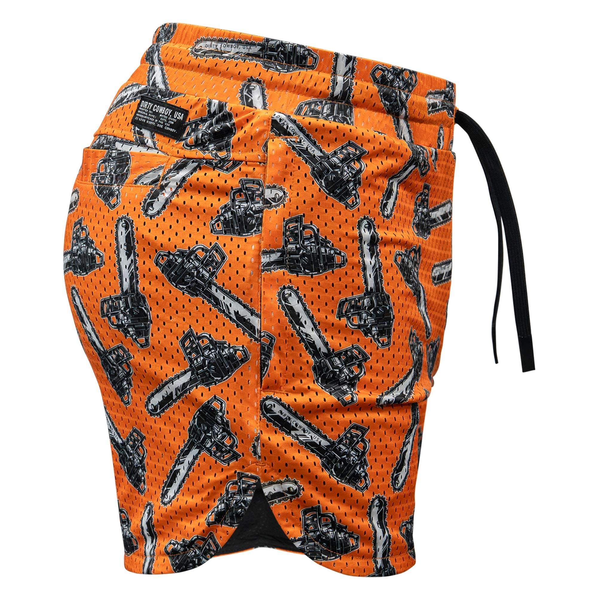 Men’s Double-Layer Mesh Training Shorts — 5" Inseam - DIRTY COWBOY USA - Flyclothing LLC