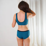 SHEATH Bamboo Hexagon Padded Comfort Bralette - SHEATH UNDERWEAR - Flyclothing LLC