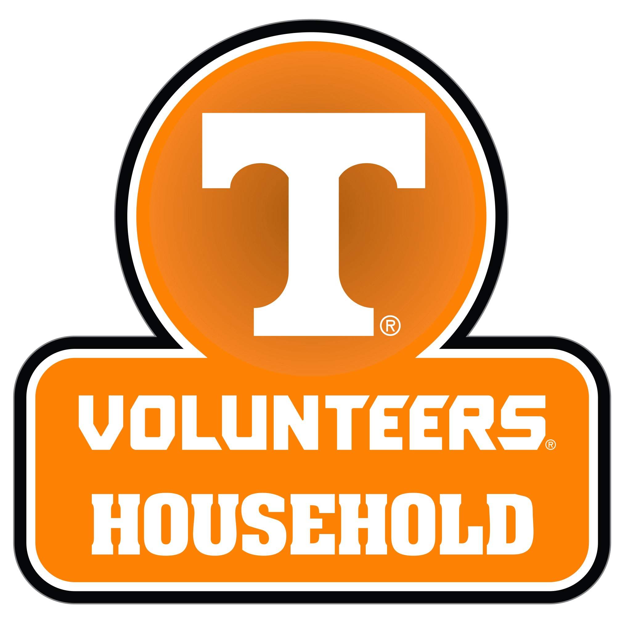 Tennessee Volunteers Household Auto Decal - Tennessee Volunteers - Flyclothing LLC
