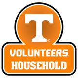 Tennessee Volunteers Household Auto Decal - Tennessee Volunteers