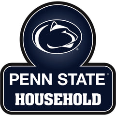 Penn St. Nittany Lions Household Auto Decal - Penn St. Nittany Lions
