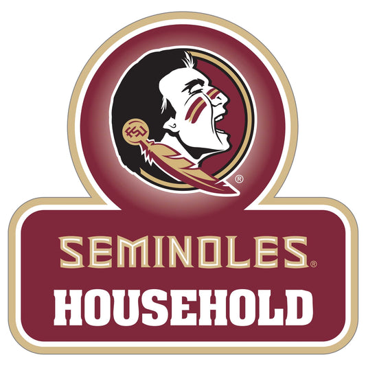 Florida St. Seminoles Household Auto Decal - Florida St. Seminoles