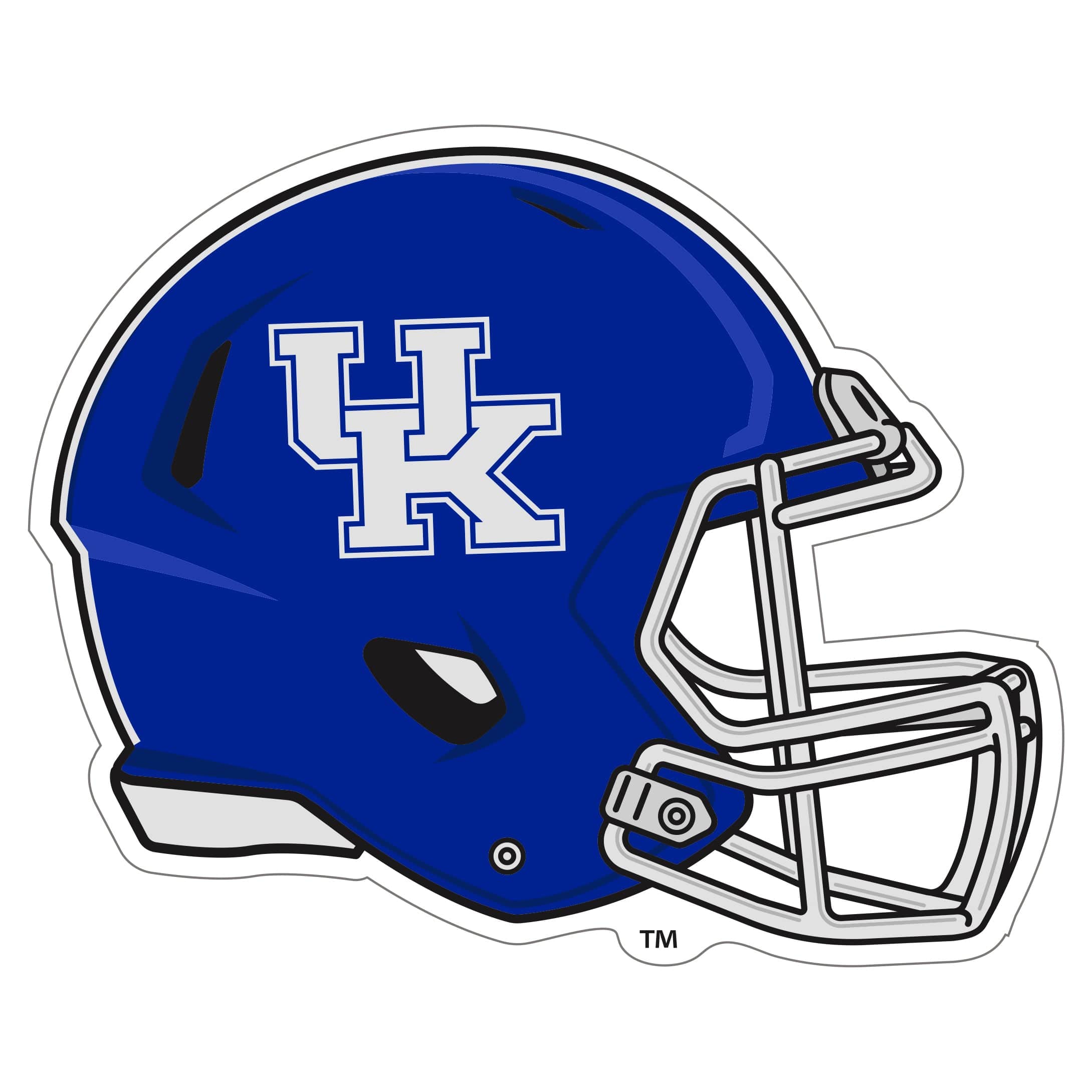 Kentucky Wildcats Helmet Auto Decal - Kentucky Wildcats