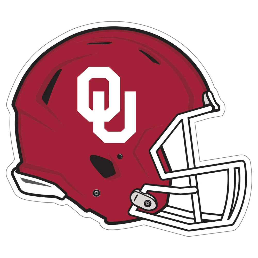 Oklahoma Sooners Helmet Auto Decal - Oklahoma Sooners