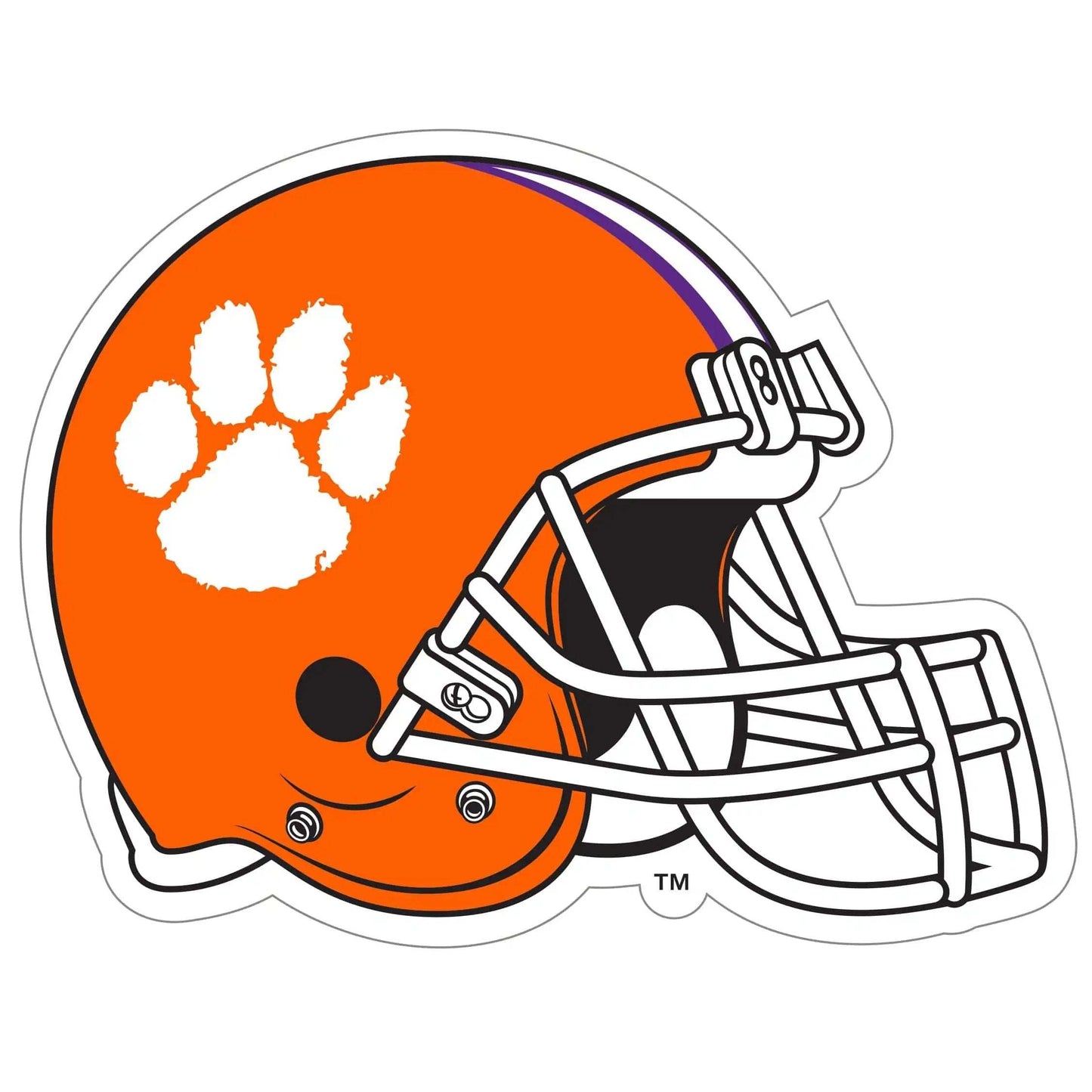 Clemson Tigers Helmet Auto Decal - Clemson Tigers - Flyclothing LLC