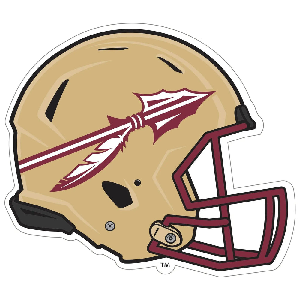 Florida St. Seminoles Helmet Auto Decal - Florida St. Seminoles