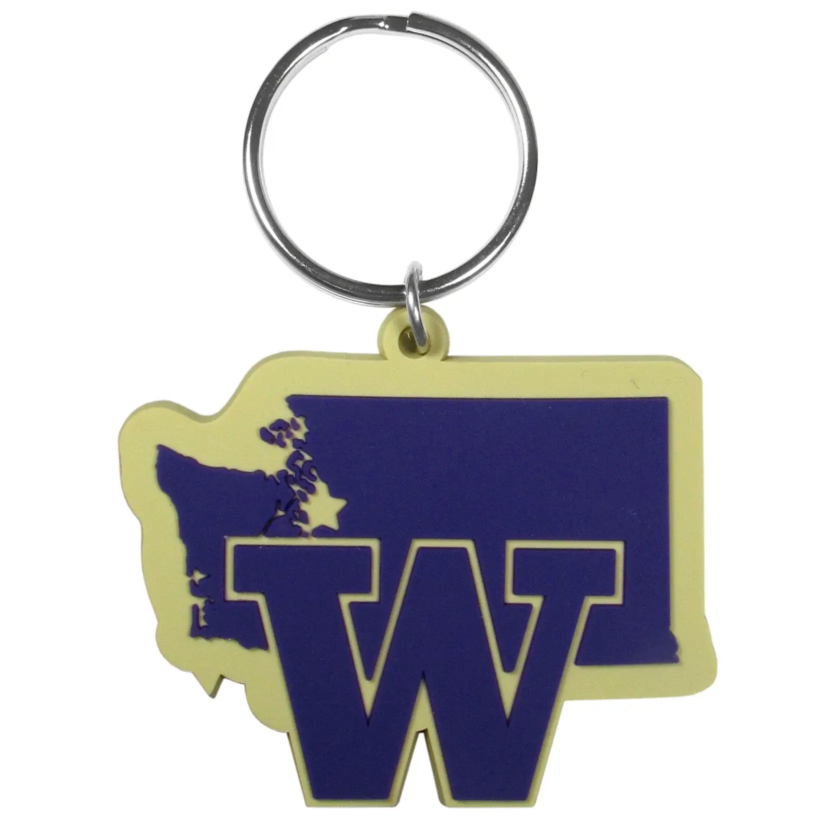 Washington Huskies Home State Flexi Key Chain - Washington Huskies - Flyclothing LLC