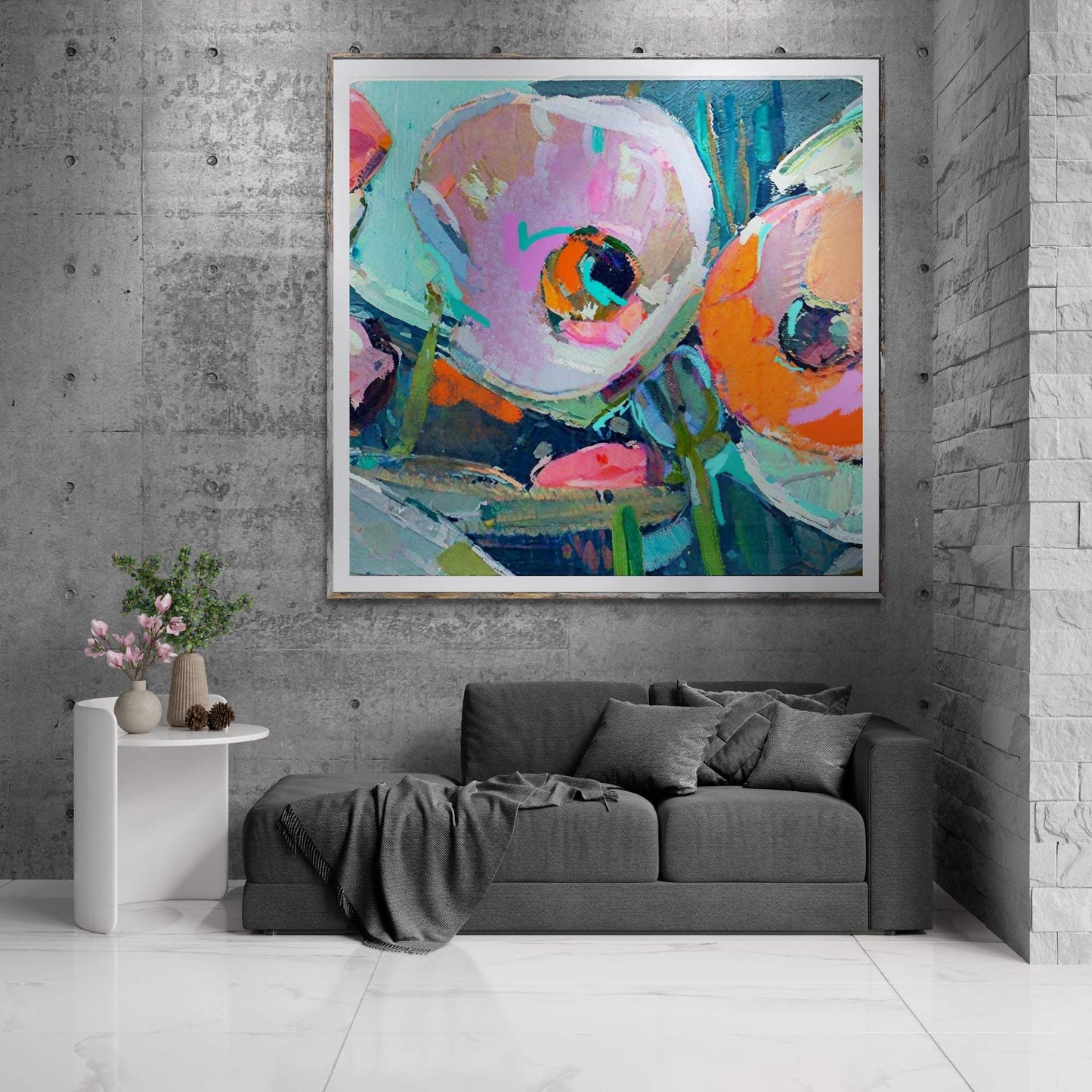 Canvas Print: Chromatic Pulse - Tailored Canvases - Flyclothing LLC