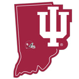Indiana Hoosiers Home State Decal