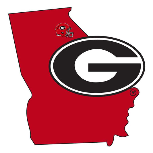 Georgia Bulldogs Home State Decal - Georgia Bulldogs - Flyclothing LLC