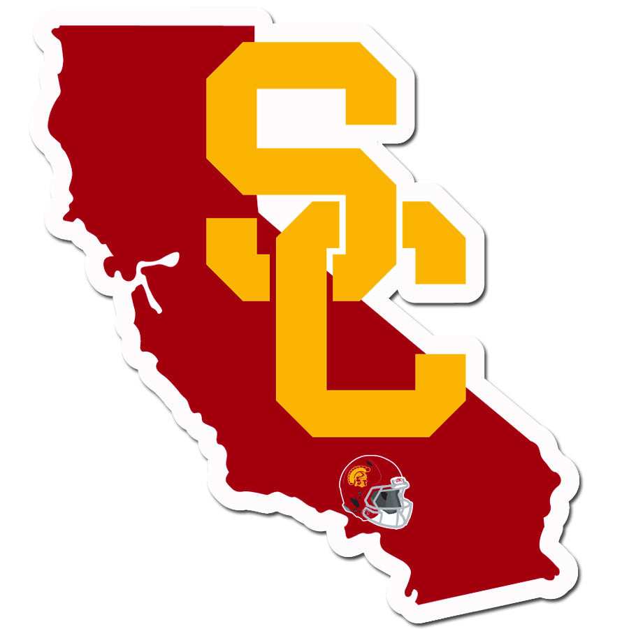 USC Trojans Home State Decal - USC Trojans - Flyclothing LLC