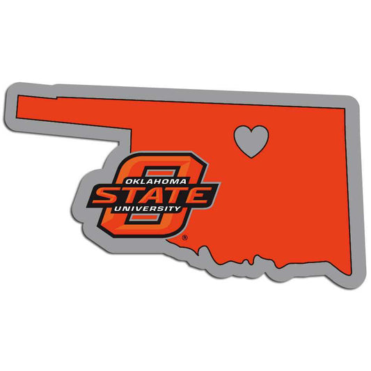 Oklahoma St. Cowboys Home State Decal - Oklahoma St. Cowboys - Flyclothing LLC