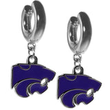 Kansas St. Wildcats Huggie Hoop Earrings - Kansas St. Wildcats