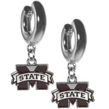Mississippi St. Bulldogs Huggie Hoop Earrings - Mississippi St. Bulldogs