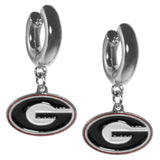 Georgia Bulldogs Huggie Hoop Earrings - Georgia Bulldogs