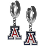 Arizona Wildcats Huggie Hoop Earrings - Arizona Wildcats