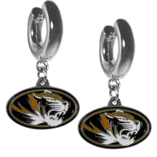 Missouri Tigers Huggie Hoop Earrings - Missouri Tigers - Flyclothing LLC