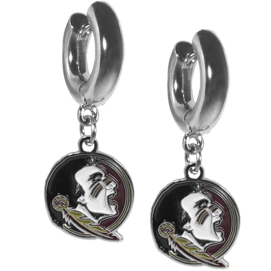 Florida St. Seminoles Huggie Hoop Earrings - Florida St. Seminoles - Flyclothing LLC