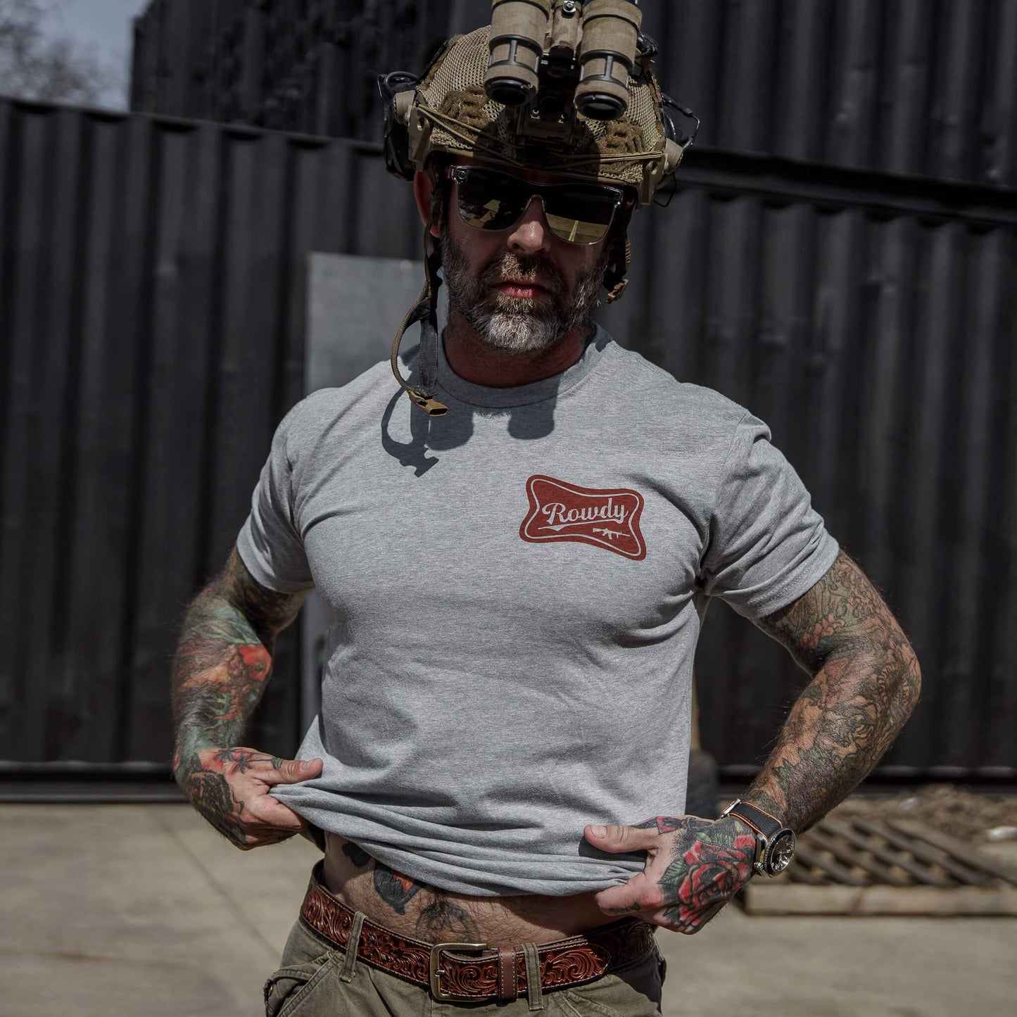 Rowdy Men's T-Shirt - DIRTY COWBOY USA - Flyclothing LLC