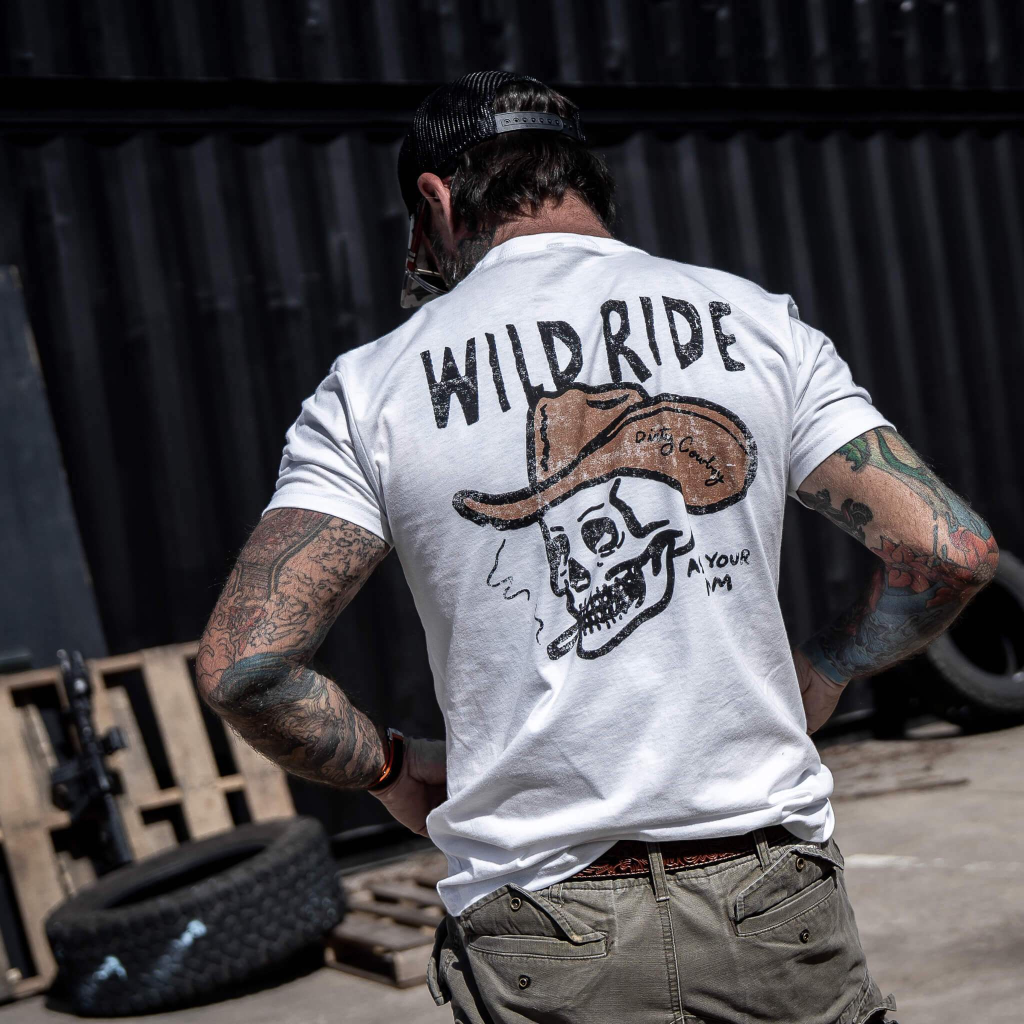 Wild Ride Men's T-Shirt - DIRTY COWBOY USA - Flyclothing LLC
