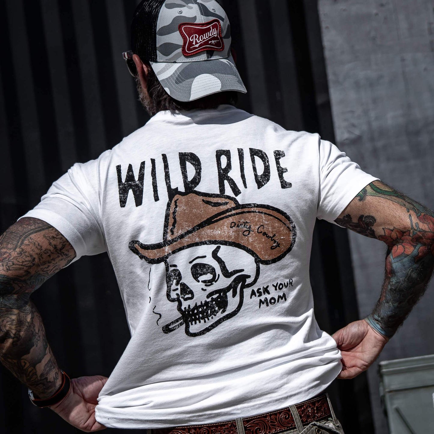 Wild Ride Men's T-Shirt - DIRTY COWBOY USA - Flyclothing LLC