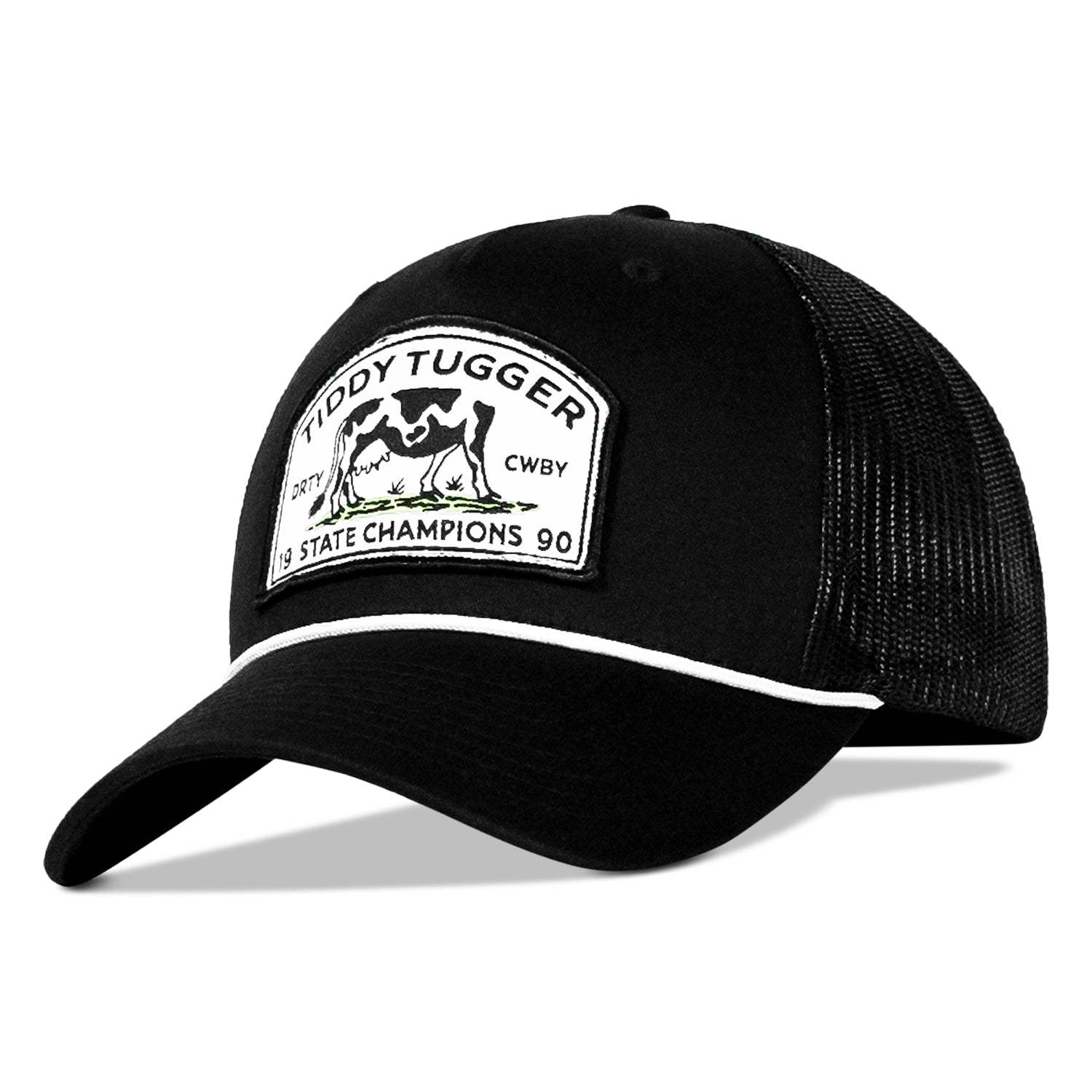 Tiddy Tugger Patch Rope Snapback Hat - DIRTY COWBOY USA - Flyclothing LLC