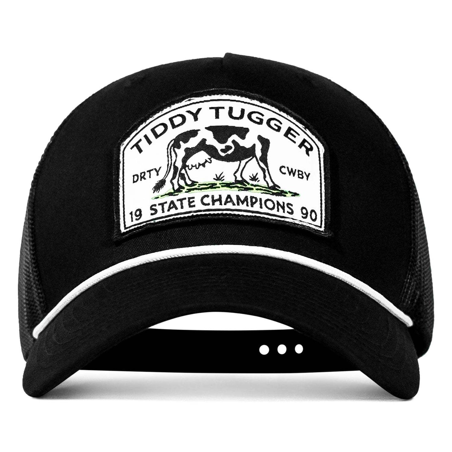 Tiddy Tugger Patch Rope Snapback Hat - DIRTY COWBOY USA - Flyclothing LLC