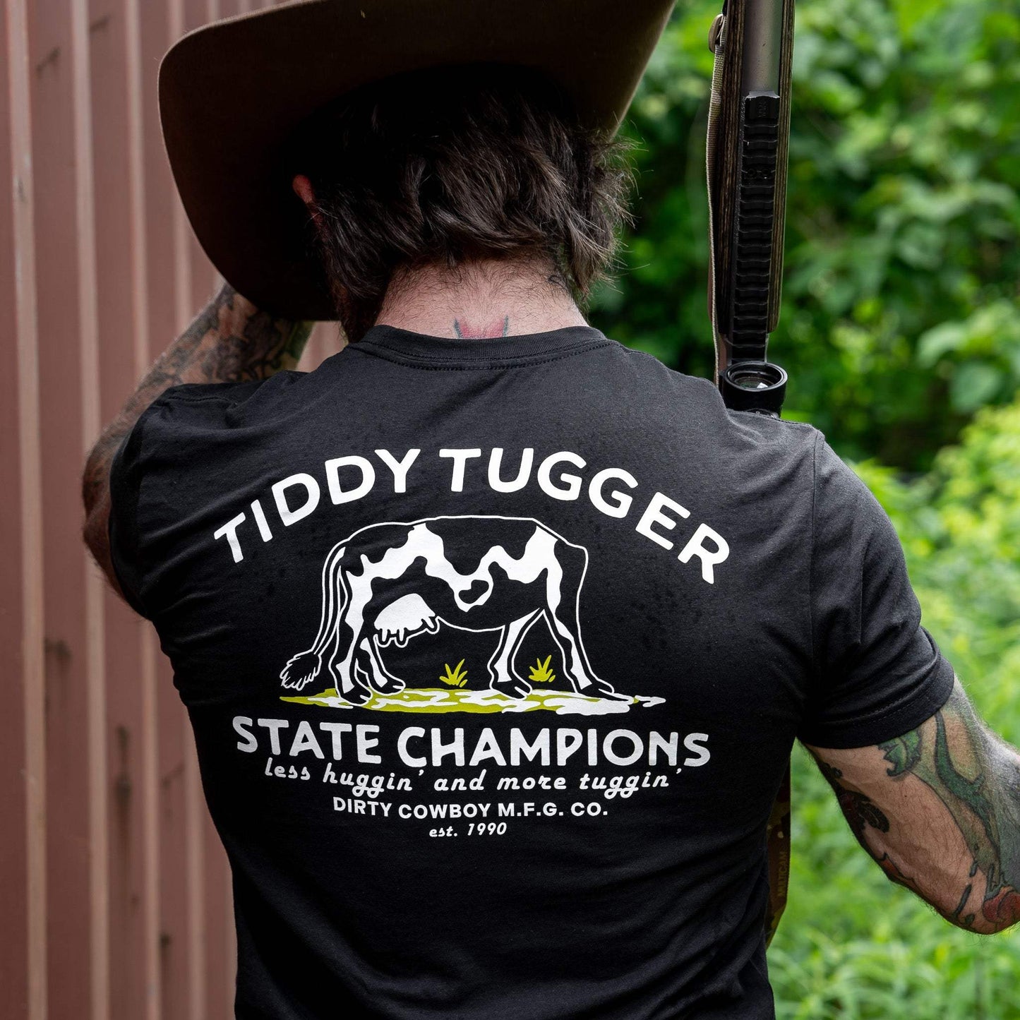 Tiddy Tugger State Champions Men's T-Shirt - DIRTY COWBOY USA - Flyclothing LLC