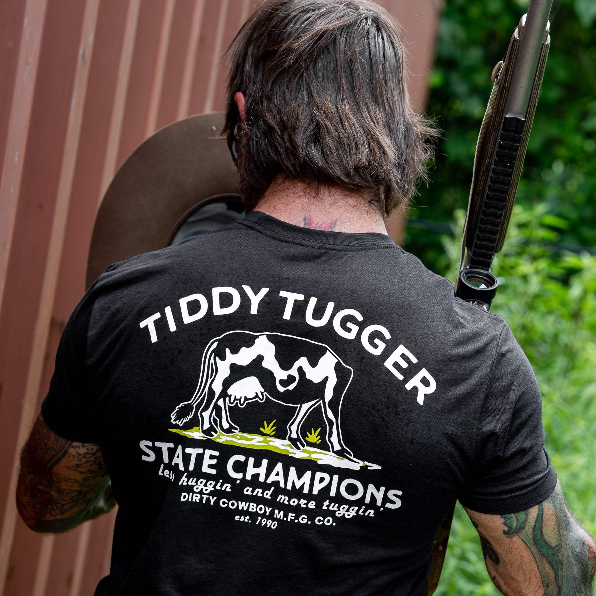 Tiddy Tugger State Champions Men's T-Shirt - DIRTY COWBOY USA - Flyclothing LLC