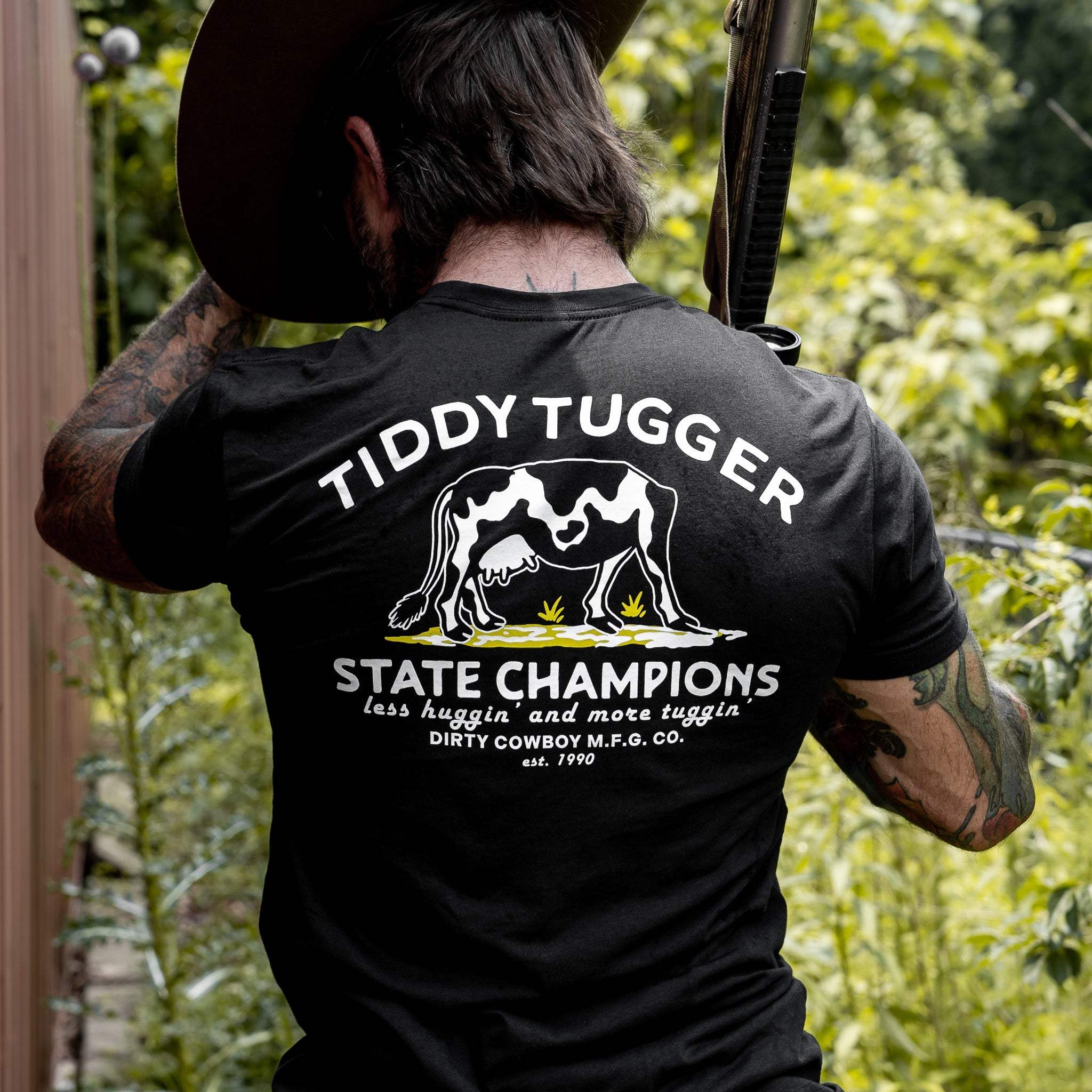 Tiddy Tugger State Champions Men's T-Shirt - DIRTY COWBOY USA - Flyclothing LLC