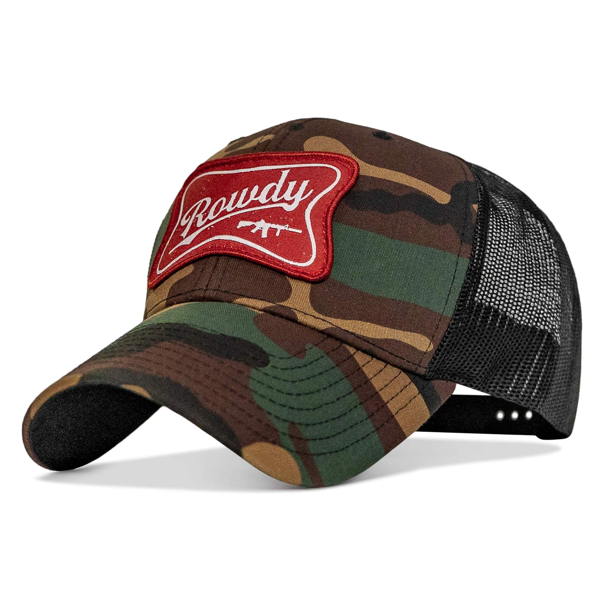 Rowdy Beer Logo Patch Snapback Hat - DIRTY COWBOY USA - Flyclothing LLC