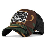 Support Your Local Cowboys Patch Snapback Hat - DIRTY COWBOY USA - Flyclothing LLC