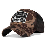 Support Your Local Cowboys Patch Snapback Hat - DIRTY COWBOY USA - Flyclothing LLC