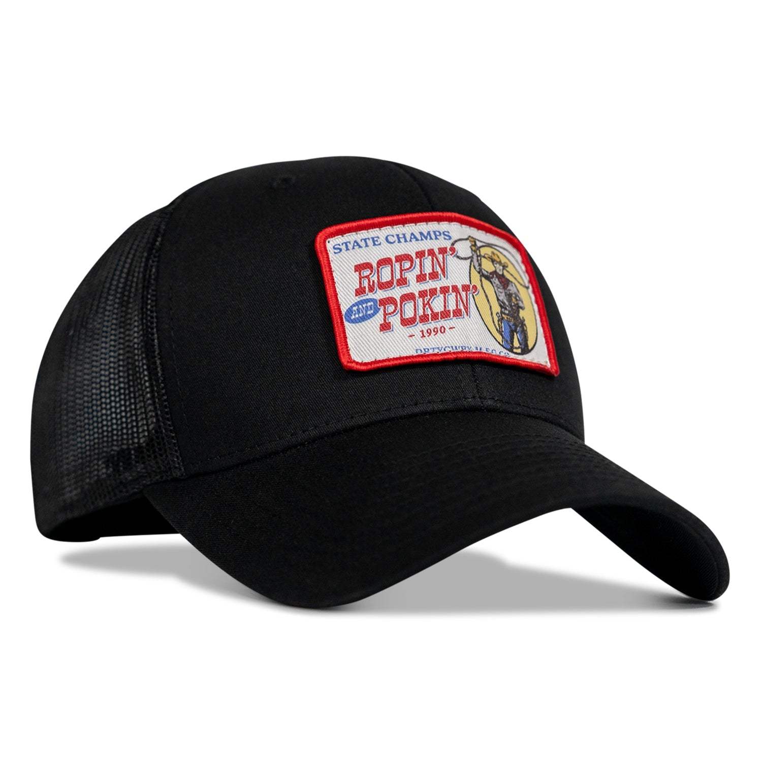 Ropin' and Pokin' Dirty Cowboys Patch SnapBack Hat - DIRTY COWBOY USA - Flyclothing LLC
