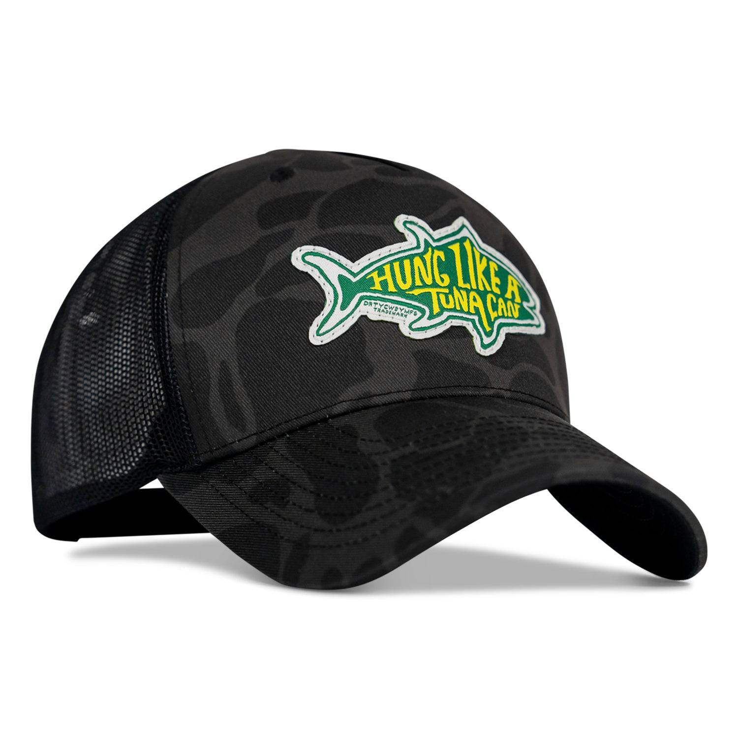 Hung Like A Tuna Can Patch Snapback Hat - DIRTY COWBOY USA - Flyclothing LLC