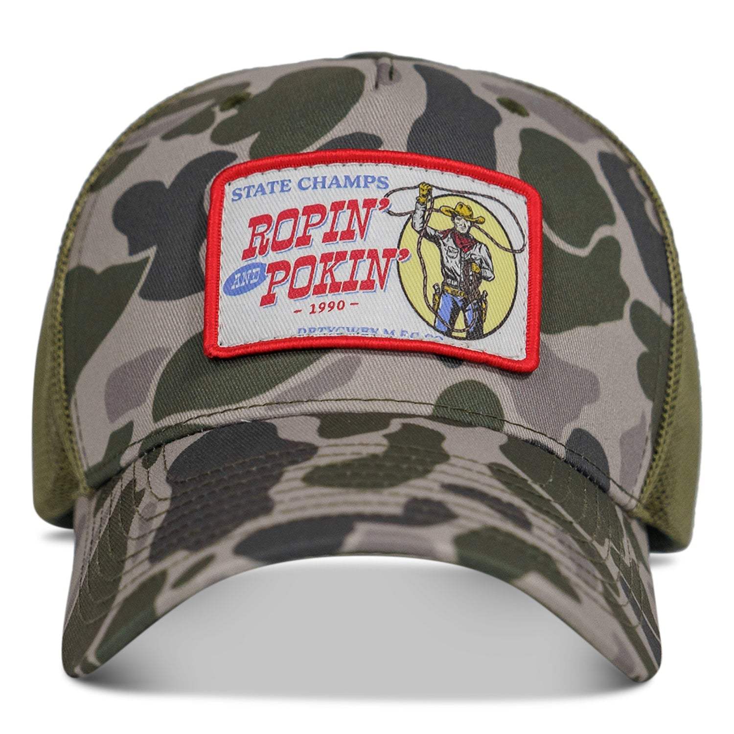 Ropin' and Pokin' Dirty Cowboys Patch SnapBack Hat - DIRTY COWBOY USA - Flyclothing LLC