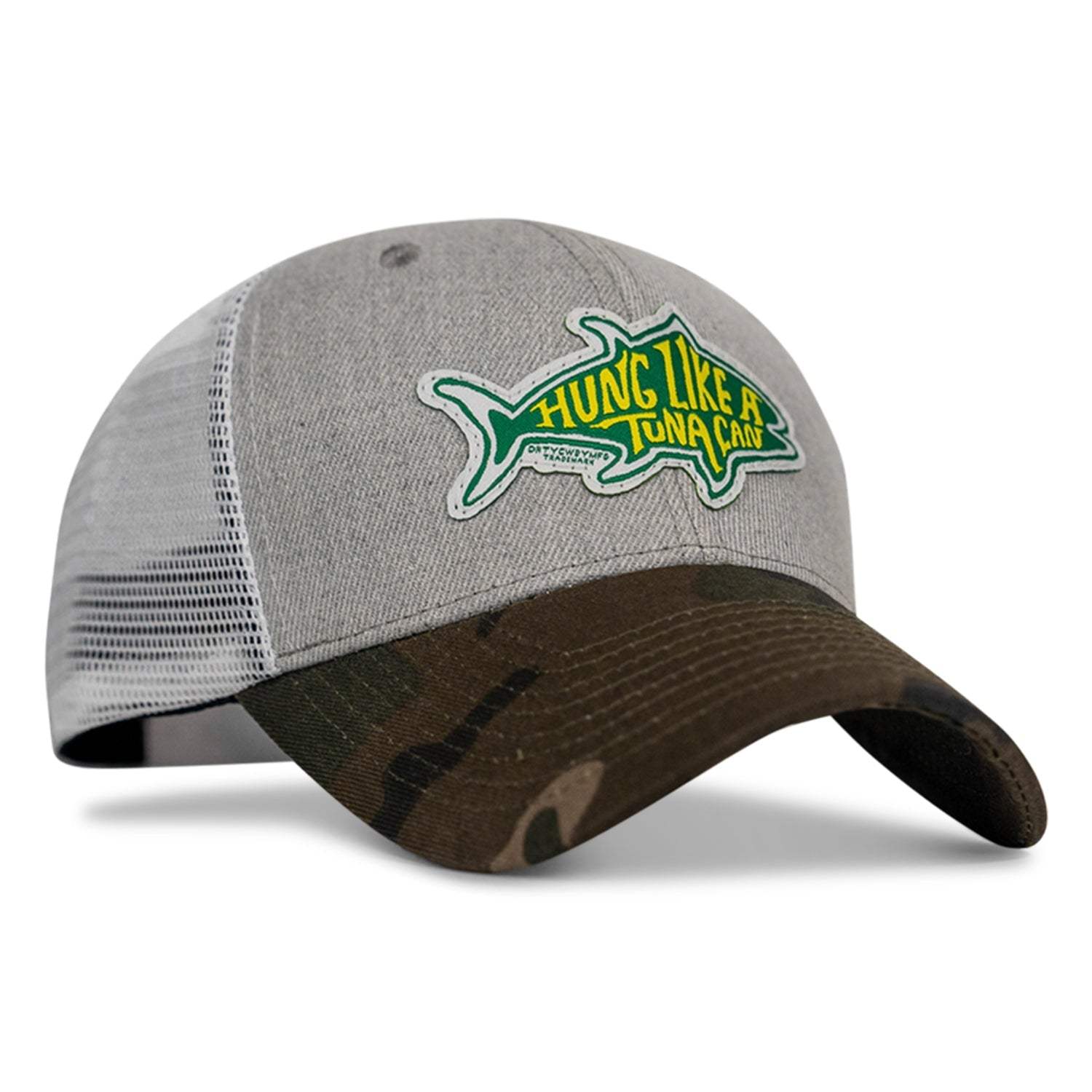 Hung Like A Tuna Can Patch Snapback Hat - DIRTY COWBOY USA - Flyclothing LLC