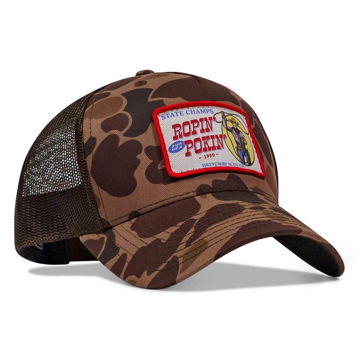 Ropin' and Pokin' Dirty Cowboys Patch SnapBack Hat - DIRTY COWBOY USA - Flyclothing LLC