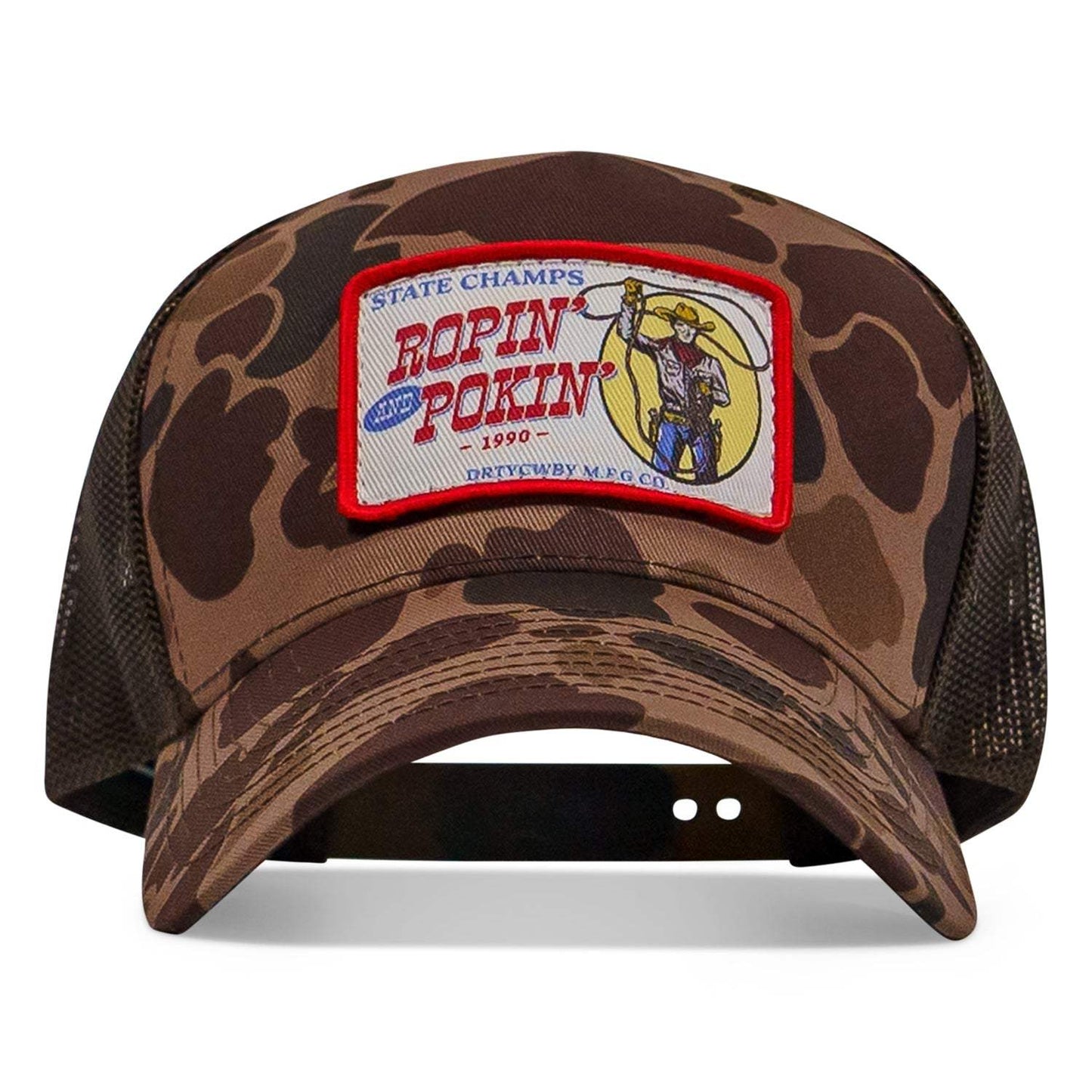 Ropin' and Pokin' Dirty Cowboys Patch SnapBack Hat - DIRTY COWBOY USA - Flyclothing LLC