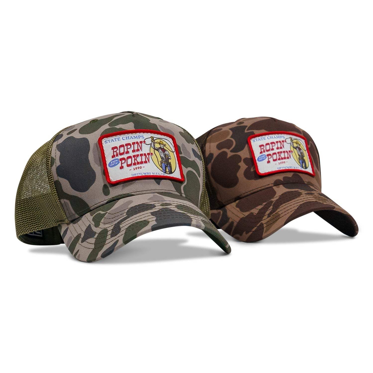 Ropin' and Pokin' Dirty Cowboys Patch SnapBack Hat - DIRTY COWBOY USA - Flyclothing LLC