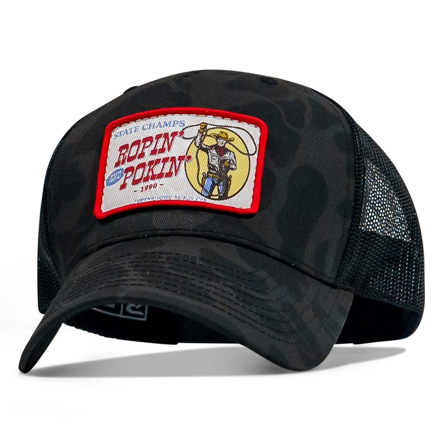 Ropin' and Pokin' Dirty Cowboys Patch SnapBack Hat - DIRTY COWBOY USA - Flyclothing LLC
