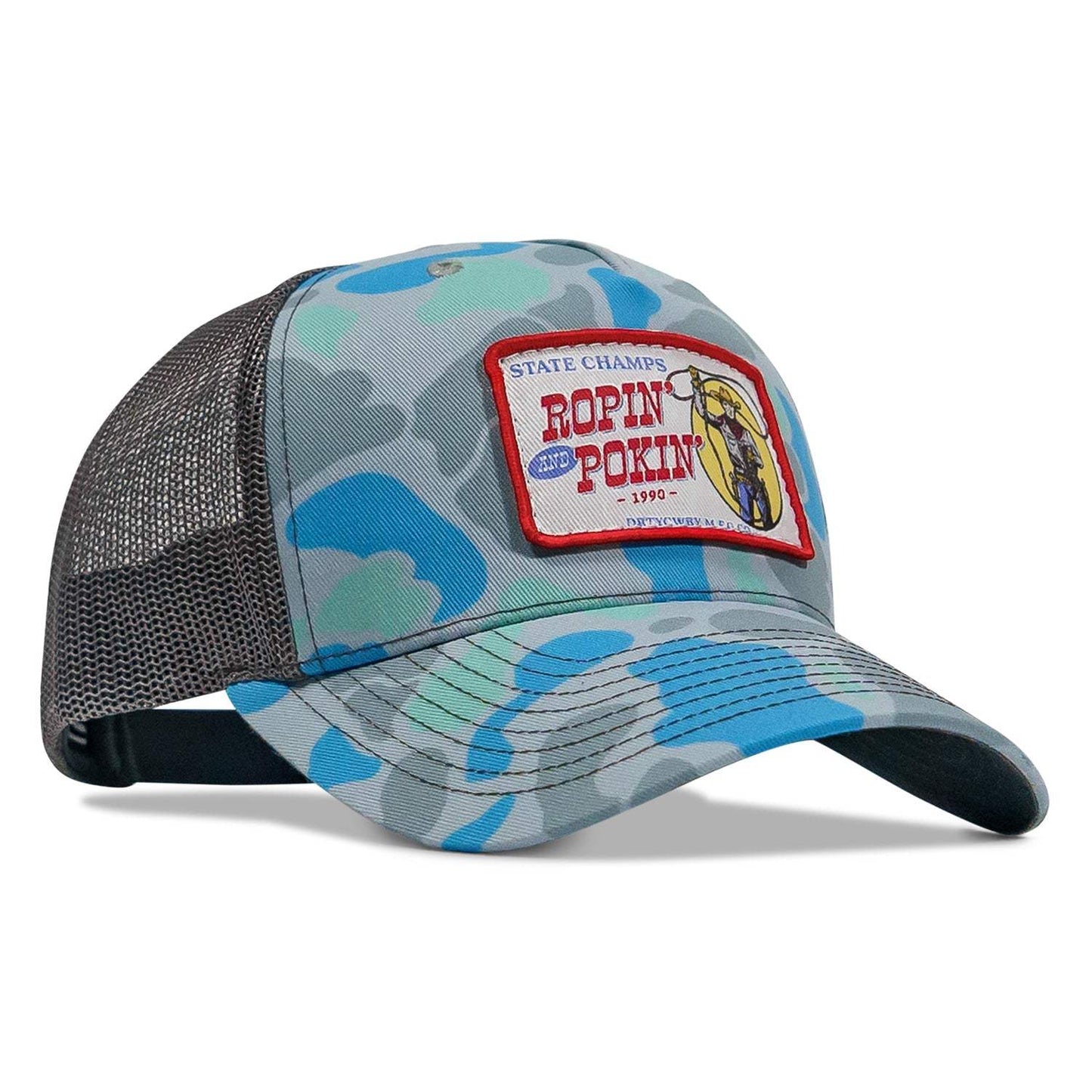 Ropin' and Pokin' Dirty Cowboys Patch SnapBack Hat - DIRTY COWBOY USA - Flyclothing LLC