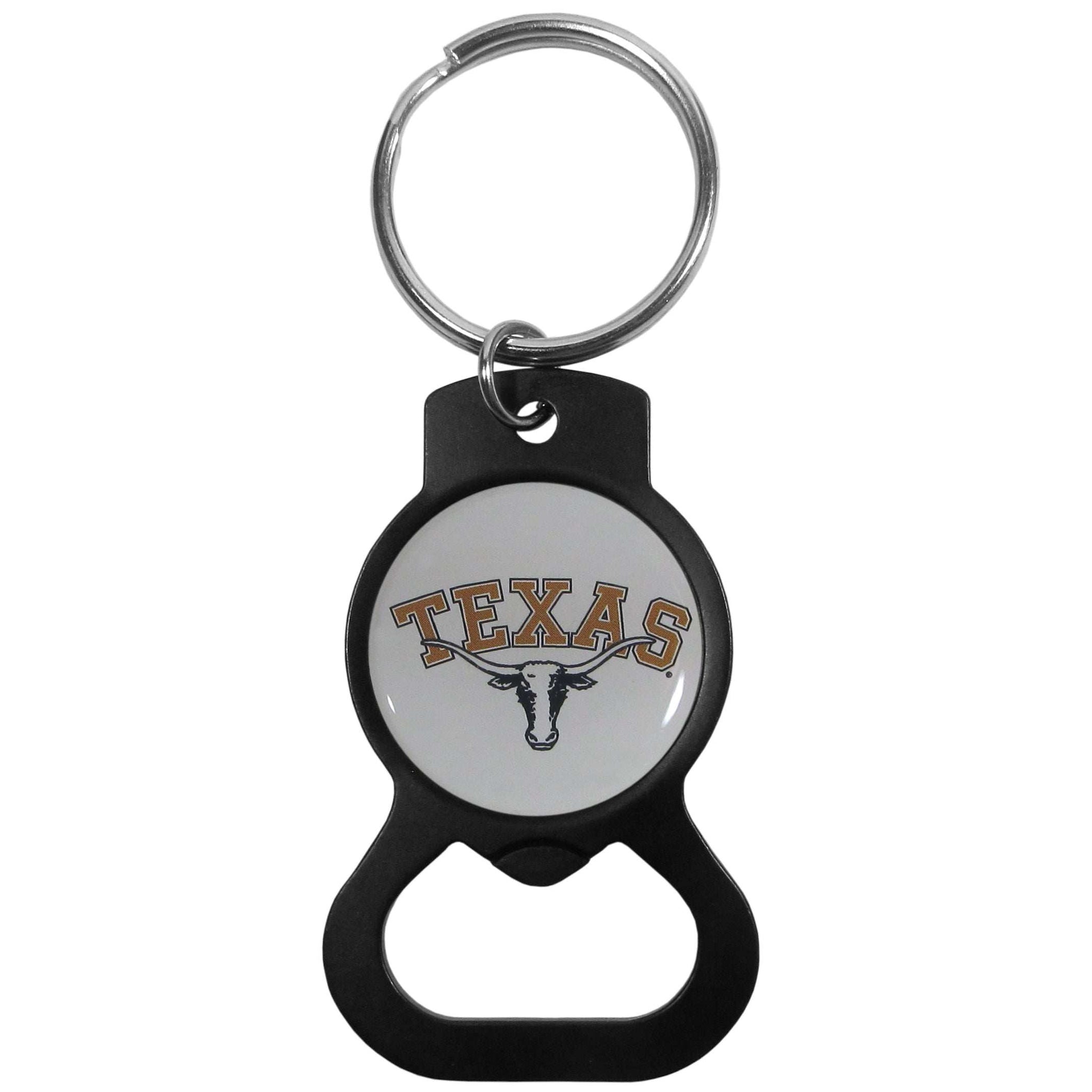 Texas Longhorns Bottle Opener Key Chain Black - Texas Longhorns - Flyclothing LLC