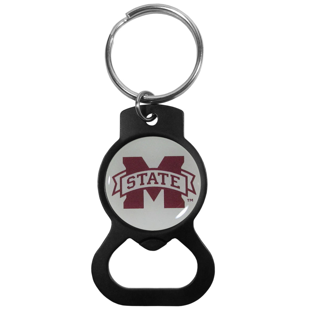 Mississippi St. Bulldogs Bottle Opener Key Chain Black