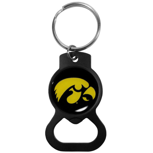 Iowa Hawkeyes Bottle Opener Key Chain Black - Iowa Hawkeyes - Flyclothing LLC