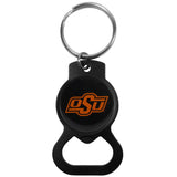 Oklahoma St. Cowboys Bottle Opener Key Chain Black