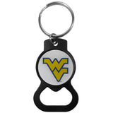 W. Virginia Mountaineers Bottle Opener Key Chain Black