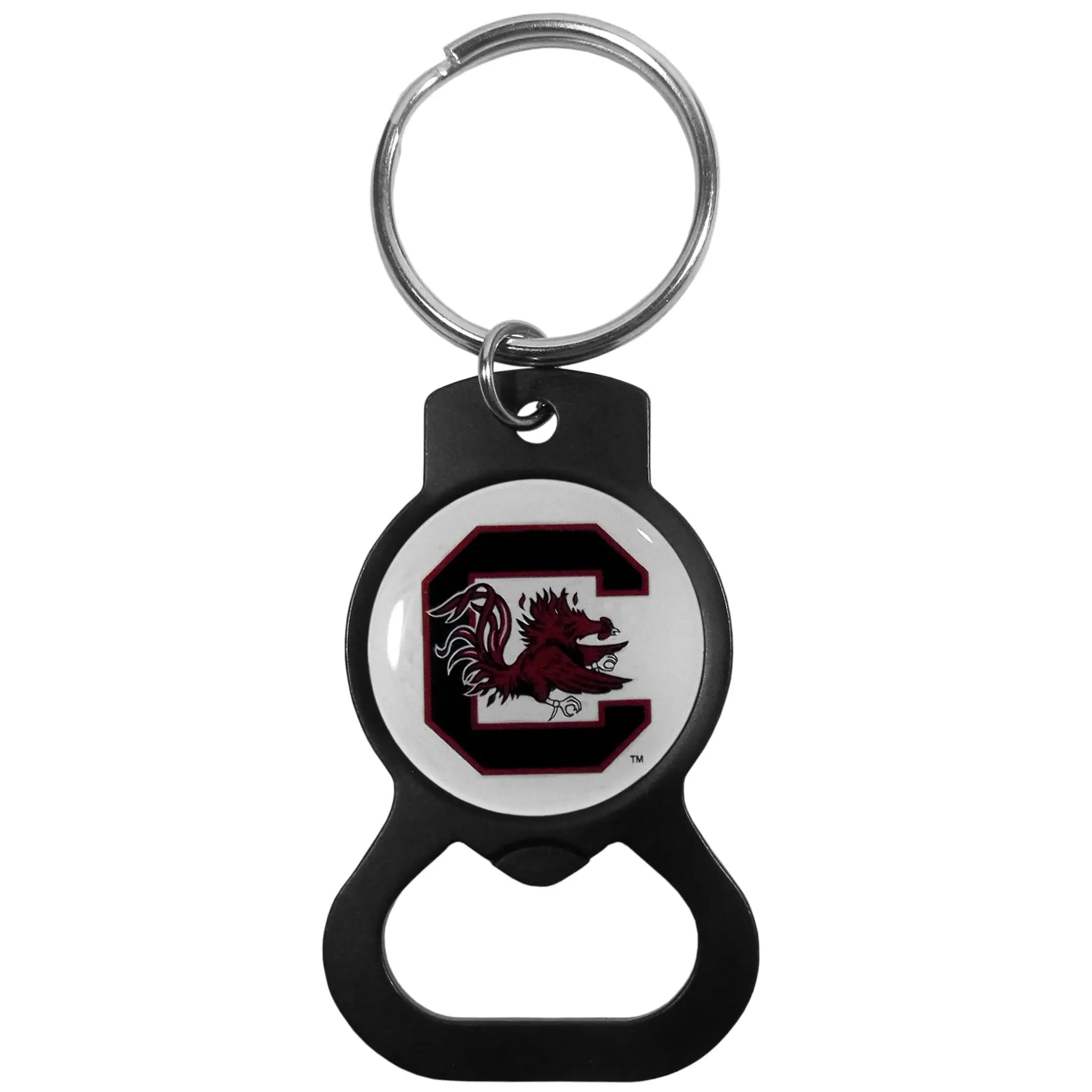 S. Carolina Gamecocks Bottle Opener Key Chain Black - S. Carolina Gamecocks - Flyclothing LLC