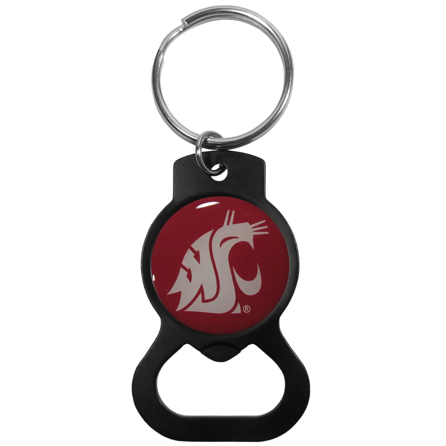 Washington St. Cougars Bottle Opener Key Chain Black - Washington St. Cougars - Flyclothing LLC