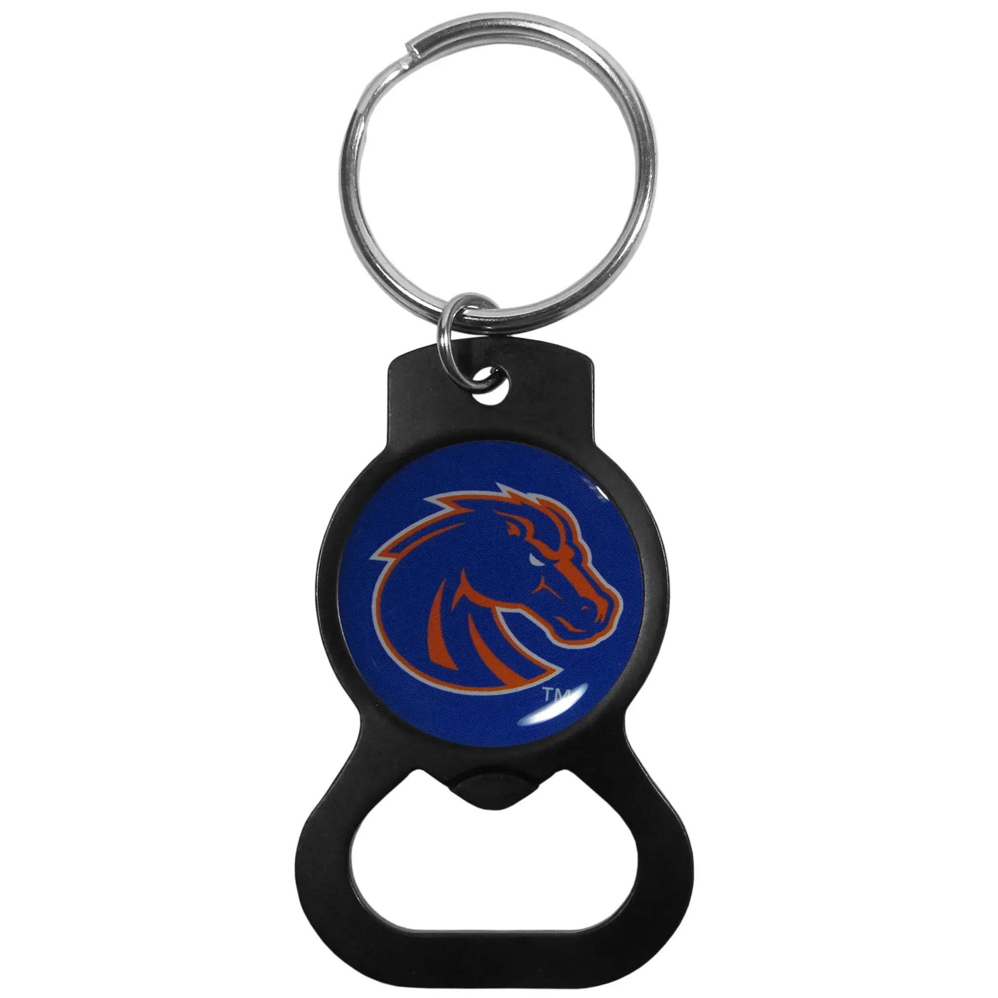 Boise St. Broncos Bottle Opener Key Chain Black - Boise St. Broncos - Flyclothing LLC
